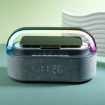 وایرلس شارژ همراه با ساعت و اسپیکر کد 51315