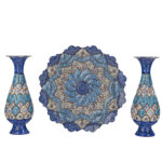 ست کوچک بشقاب و گلدان کد 52105