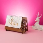 تقویم رومیزی چوبی کد 41111