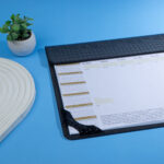 تقویم زیردستی چرم کد 51001