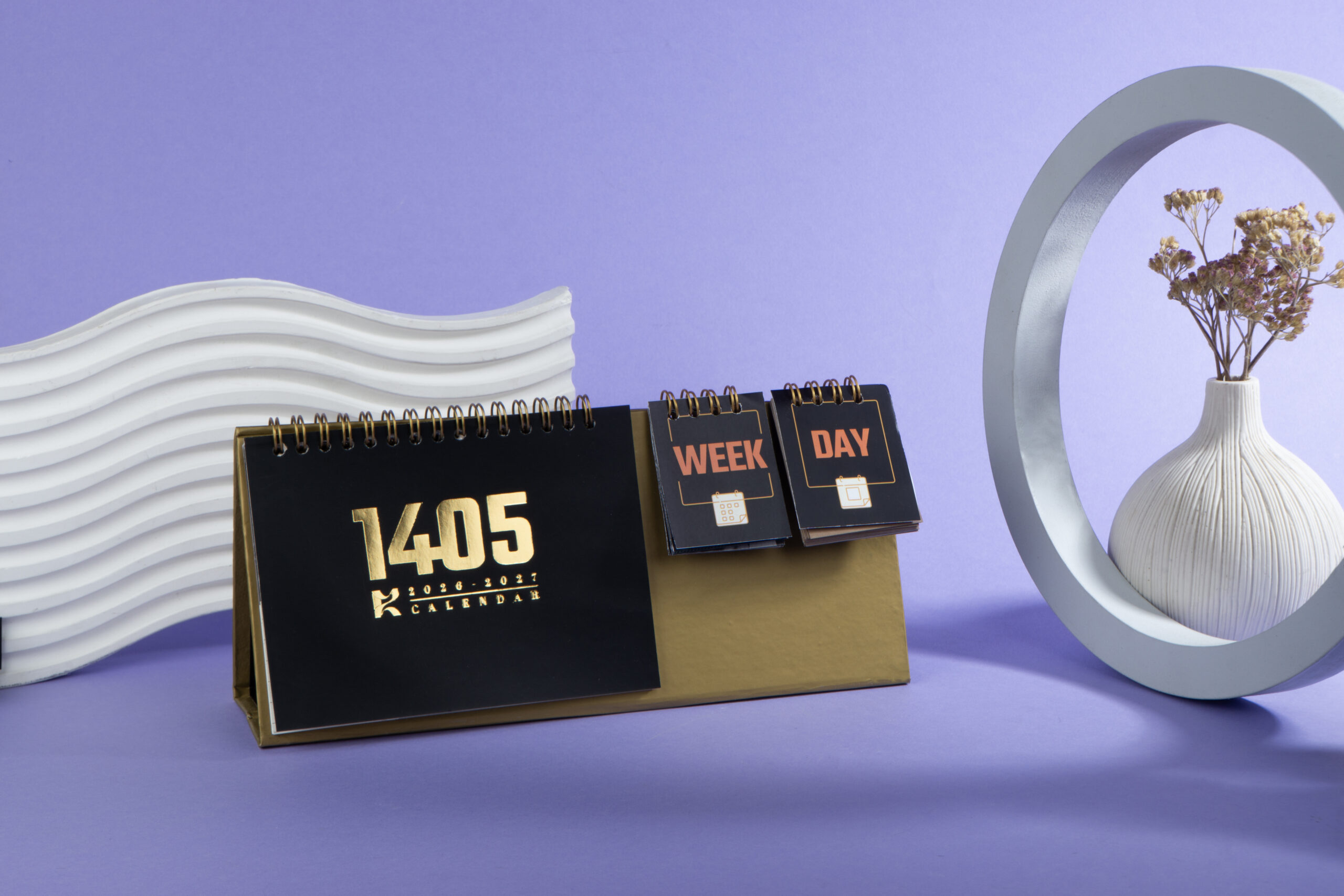 51114-02 تقویم رومیزی کد 51114 - تصویر 1